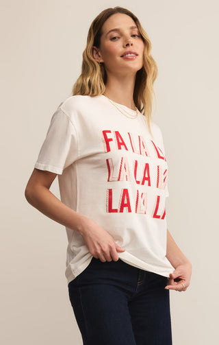 FALALALA BOYFRIEND TEE - Z SUPPLY