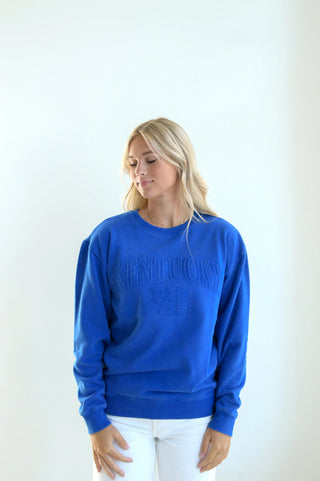 Kentucky Easley Embossed Crew