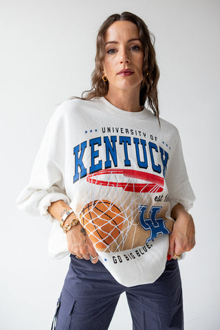 KENTUCKY MALONE BASKETBALL FLEECE CREW