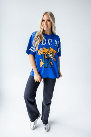 KENTUCKY SOUTHERN SPLIT BAND TEE (ROYAL)