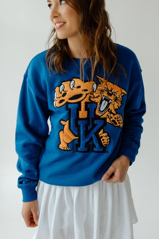 KENTUCKY MASCOT CHENILLE COMFORT CREW