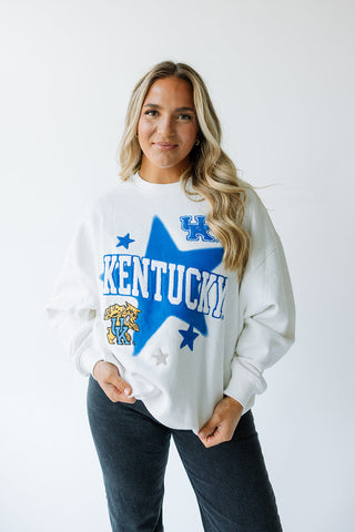 KENTUCKY AURA FLEECE CREW