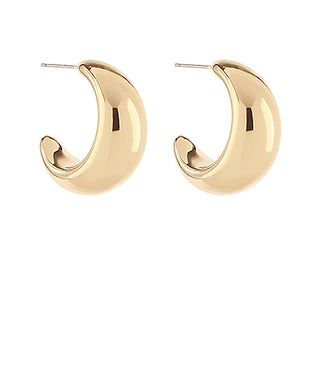 30mm Gradual Thick Metal Hoops