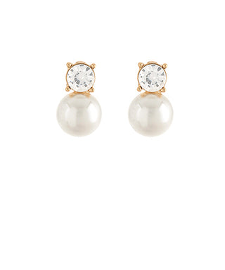 Pearl & Glass Earrings