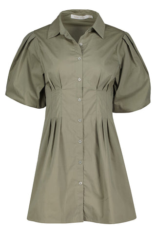 Jacqueline Bubble Sleeve Dress - Bishop & Young