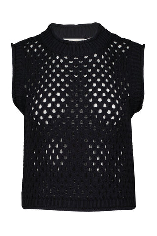 Open Weave Shell (Navy)