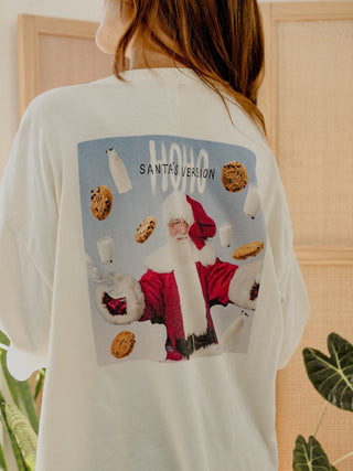 Santa's Version One Size Tee