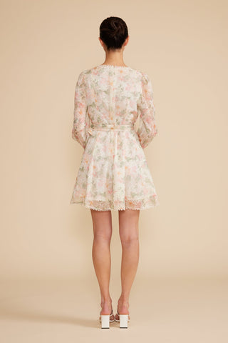HAISLEY MINI DRESS - FLORAL - Lucy Paris