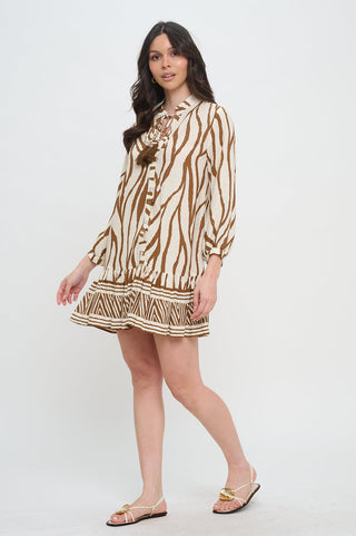 SIENNA WOODLANDS DRESS - MEET ME IN SANTORINI