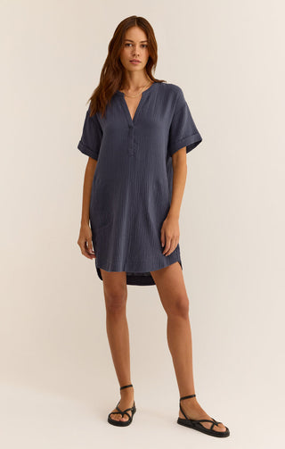 TALIA GAUZE MINI DRESS (SUPERNOVA) -  Z SUPPLY