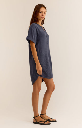 TALIA GAUZE MINI DRESS (SUPERNOVA) -  Z SUPPLY