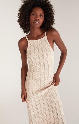 CAMILLE CROCHET MIDI DRESS -  Z SUPPLY