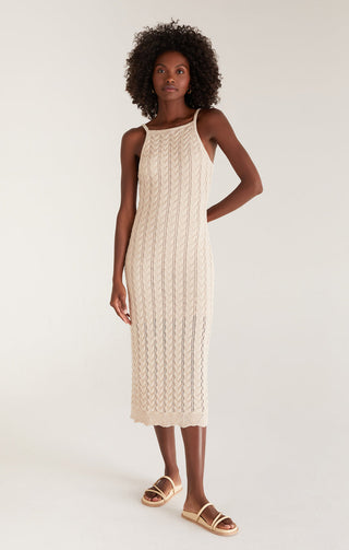 CAMILLE CROCHET MIDI DRESS -  Z SUPPLY