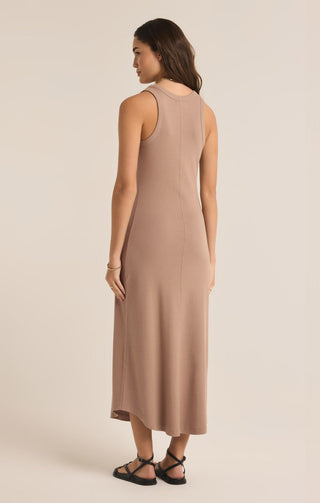 GOODWIN MIDI DRESS (LATTE) - Z SUPPLY