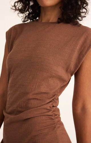 CAMINO MINI DRESS (TEAKWOOD) - Z SUPPLY