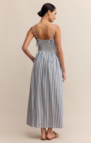 NADINE STRIPED MIDI DRESS - Z SUPPLY
