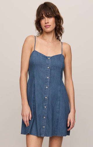 ANGEL EYES DENIM MINI DRESS - Z SUPPLY