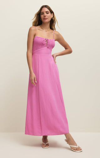 GRANADA AIRY GAUZE MAXI DRESS (SPANISH ROSE) - Z SUPPLY
