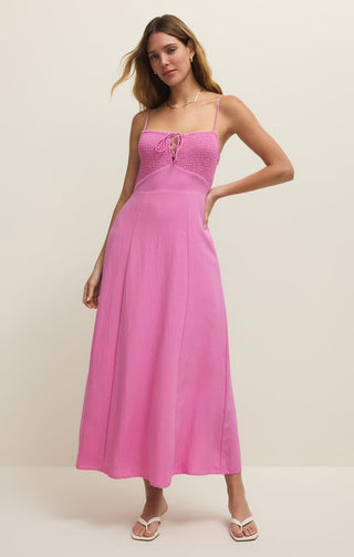 GRANADA AIRY GAUZE MAXI DRESS (SPANISH ROSE) - Z SUPPLY