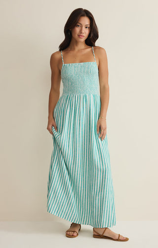 BAYSIDE STRIPE LINEN MAXI DRESS - Z SUPPLY