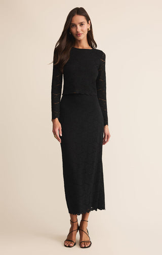 AURORA LACE CROPPED LONG SLEEVE - Z SUPPLY