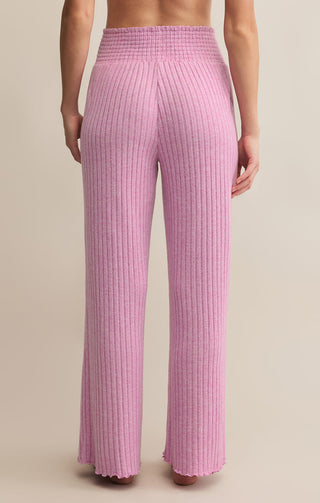 DAWN SMOCKED RIB PANT (VIOLET GEM) - Z SUPPLY