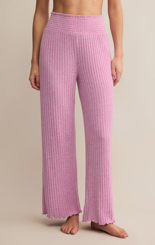 DAWN SMOCKED RIB PANT (VIOLET GEM) - Z SUPPLY