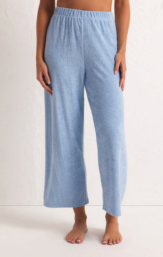 BEACHY RIB TERRY PANT (Blue Jay) - Z SUPPLY