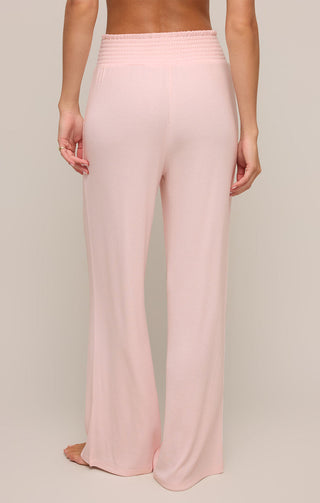 DAWN LUX RIB PANT (WHISPER PINK) - Z SUPPLY