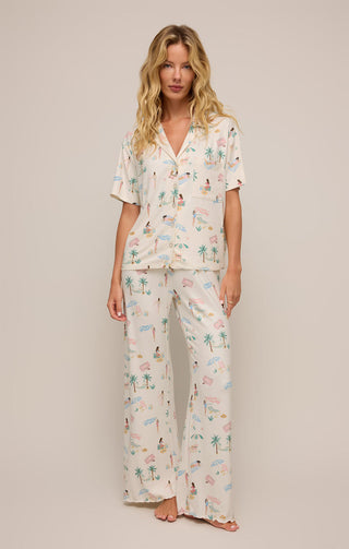 BEACH DAYS PAJAMA TOP - Z SUPPLY