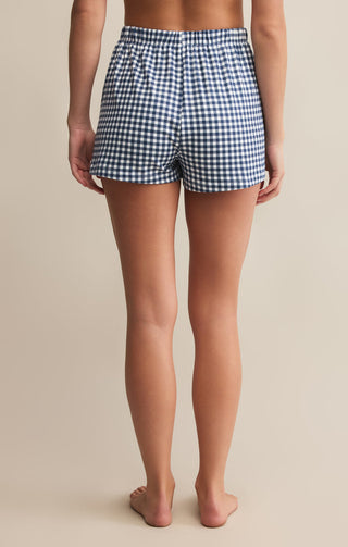 MADDIE GINGHAM SHORT YACHT BLUE) - Z SUPPLY