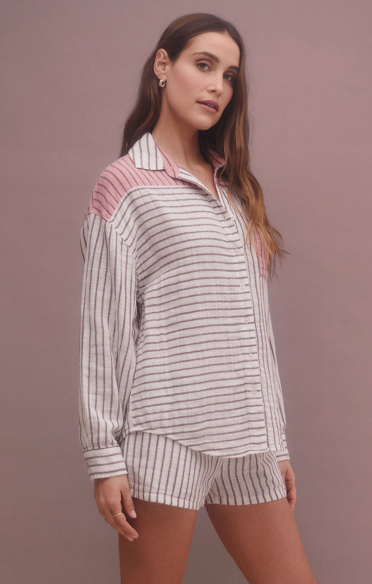 ALL MIXED UP STRIPE SHIRT - Z SUPPLY