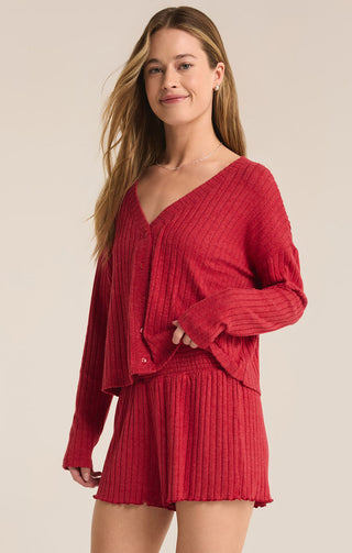 MARA LONG SLEEVE CARDIGAN TOP - Z SUPPLY