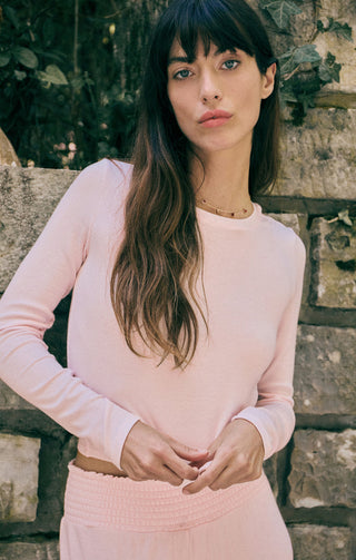 FELT CUTE LONG SLEEVE (WHISPER PINK) - Z SUPPLY