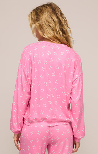 CHERRY LONG SLEEVE TOP (PINK BISOU) - Z SUPPLY