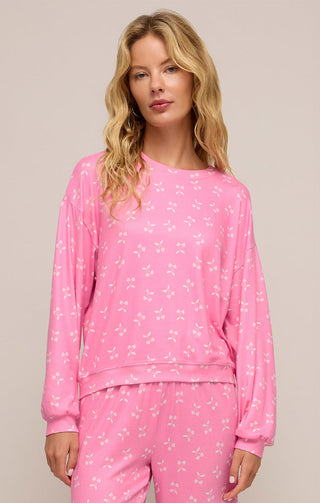 CHERRY LONG SLEEVE TOP (PINK BISOU) - Z SUPPLY