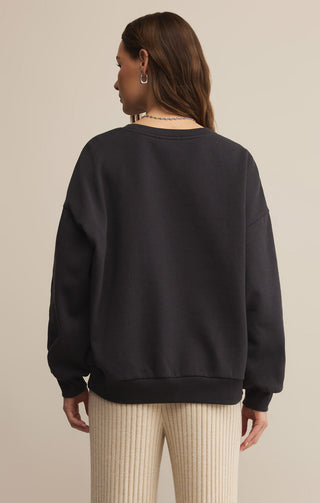 OVERSIZED ESPRESSO MARTINI SWEATSHIRT - Z SUPPLY