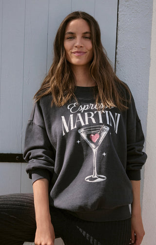 OVERSIZED ESPRESSO MARTINI SWEATSHIRT - Z SUPPLY