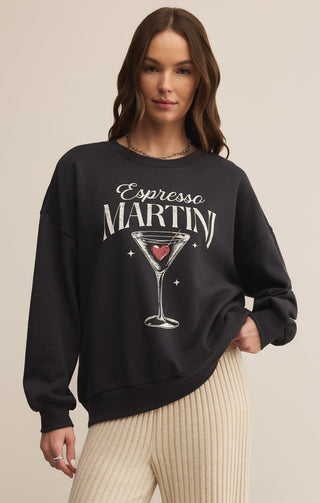OVERSIZED ESPRESSO MARTINI SWEATSHIRT - Z SUPPLY