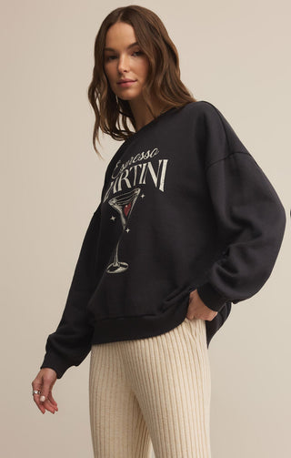 OVERSIZED ESPRESSO MARTINI SWEATSHIRT - Z SUPPLY