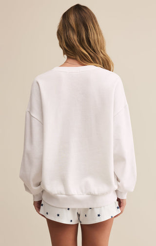 OVERSIZED USA SWEATSHIRT - Z SUPPLY