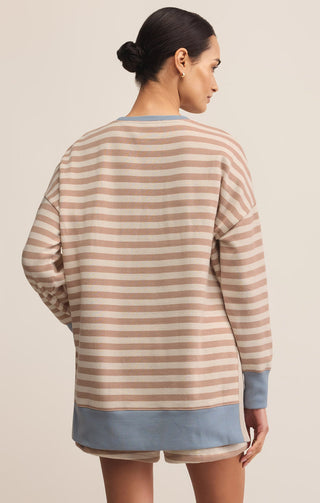 LAYER UP STRIPE SWEATSHIRT - Z SUPPLY