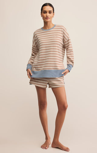 LAYER UP STRIPE SWEATSHIRT - Z SUPPLY