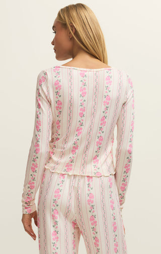 MARSEILLE BOUDOIR LONG SLEEVE TOP - Z SUPPLY