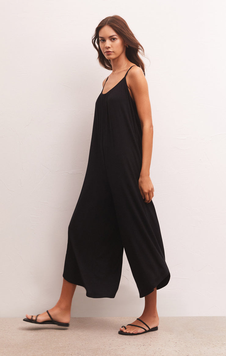 The Flared Jumpsuit (Black) - Z SUPPLY