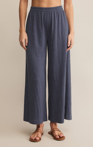 SCOUT TEXTURED SLUB PANT (WORN BLUE) - Z SUPPLY