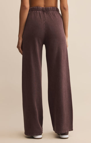 HUNTER KNIT DENIM PANT (CHOCOLATE CHERRY) - Z SUPPLY