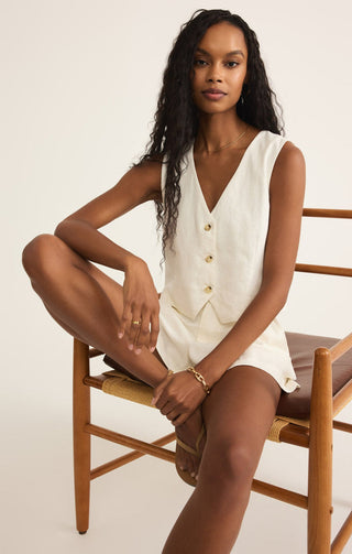 (Large) TOPANGA LINEN SHORT