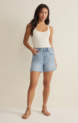 JONAH MID RISE DENIM SHORT - Z SUPPLY