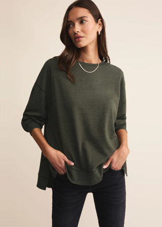 MODERN WEEKENDER SWEATSHIRT (ARTICHOKE) - Z SUPPLY
